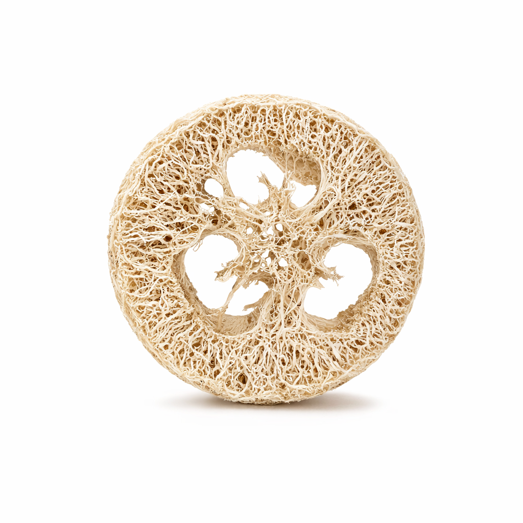 Natuurlijke loofa bodyscrub - rond