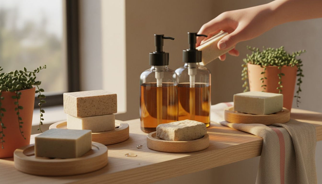 sustainable bathroom bar soap