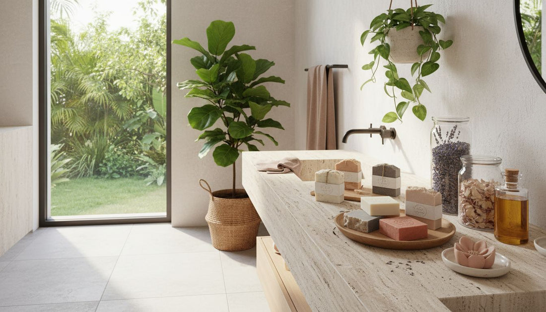 eco-friendly soap bathroom